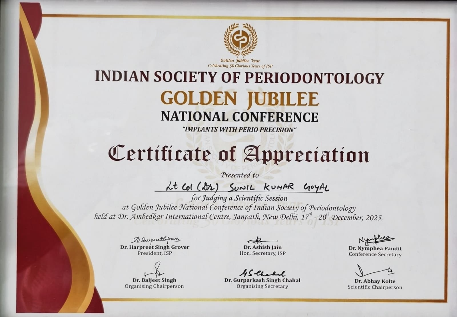 certificates 4 - KAPSULES Dental Clinic Ravet