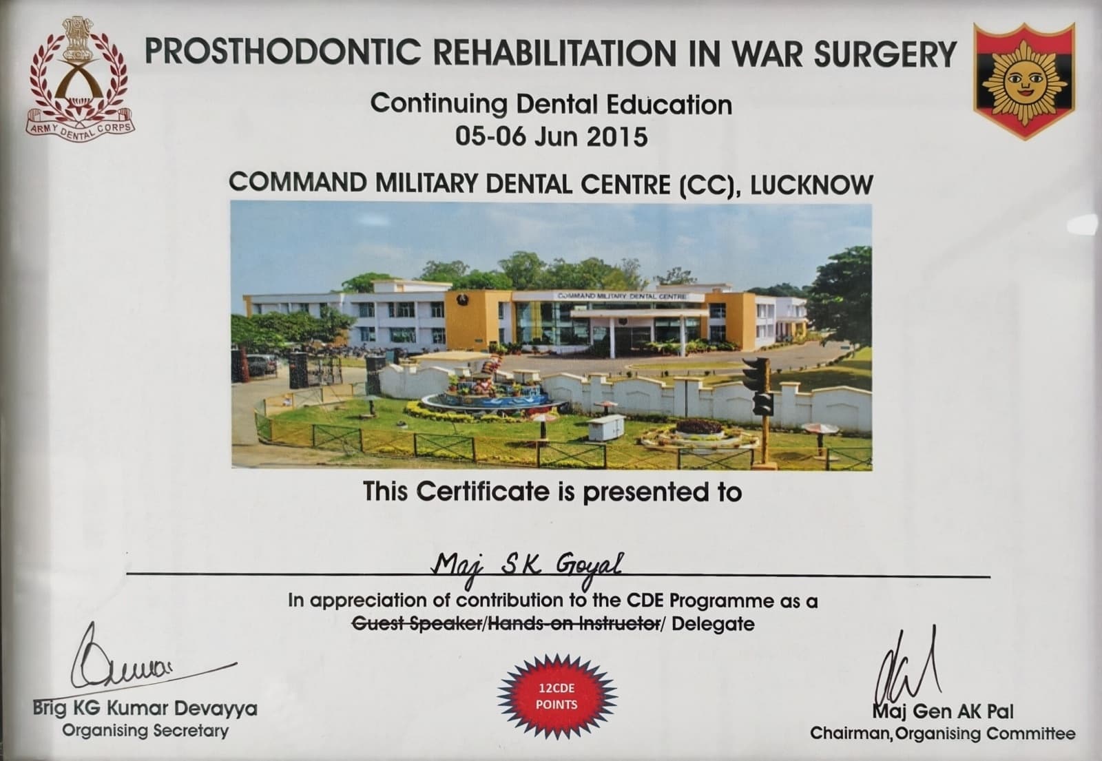 certificates 6 - KAPSULES Dental Clinic Ravet