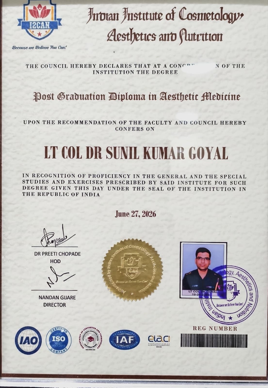 certificates 11 - KAPSULES Dental Clinic Ravet