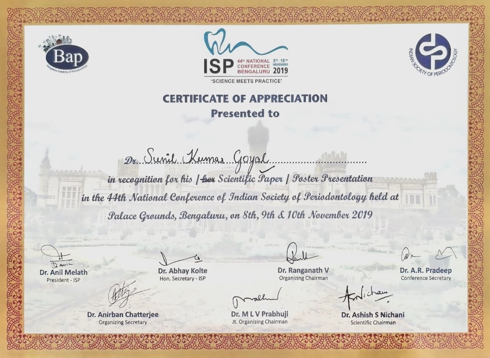 certificates 21 - KAPSULES Dental Clinic Ravet