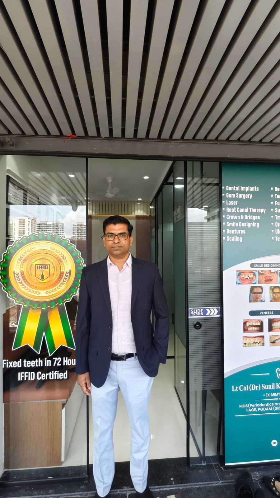 Digital smile designing and ceramic veneers case Ravet Pune